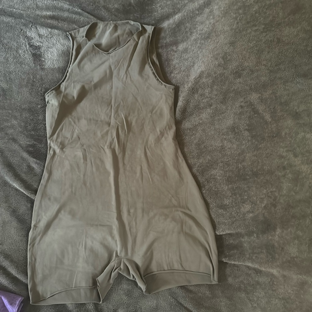 Skims raw edge onesie NWT